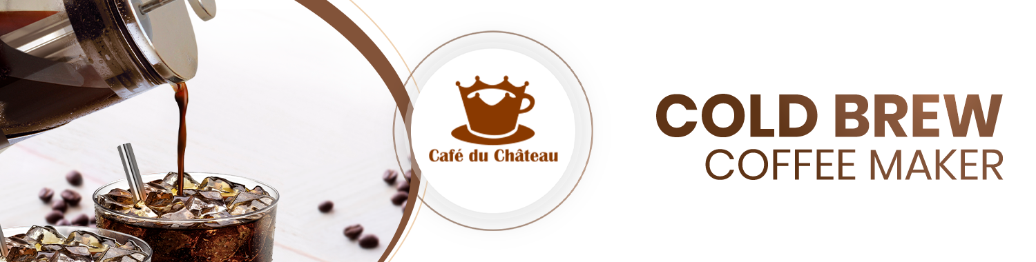  Cafe Du Chateau Brew Perfect Iced Coffee & Tea w/Our