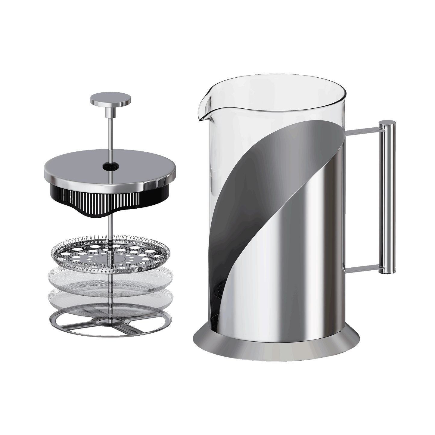 Cafe du Chateau Ritual Series | The Classic French Press (34 oz)