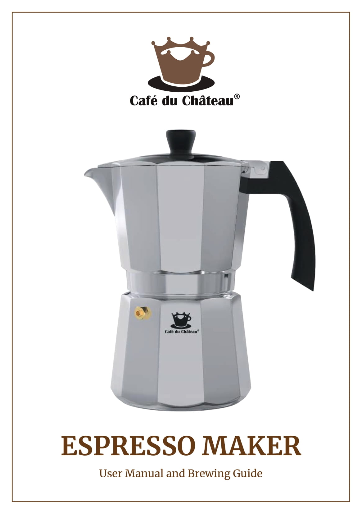 Prensador para café Barista Espresso 49 mm. Base grano de café prensa